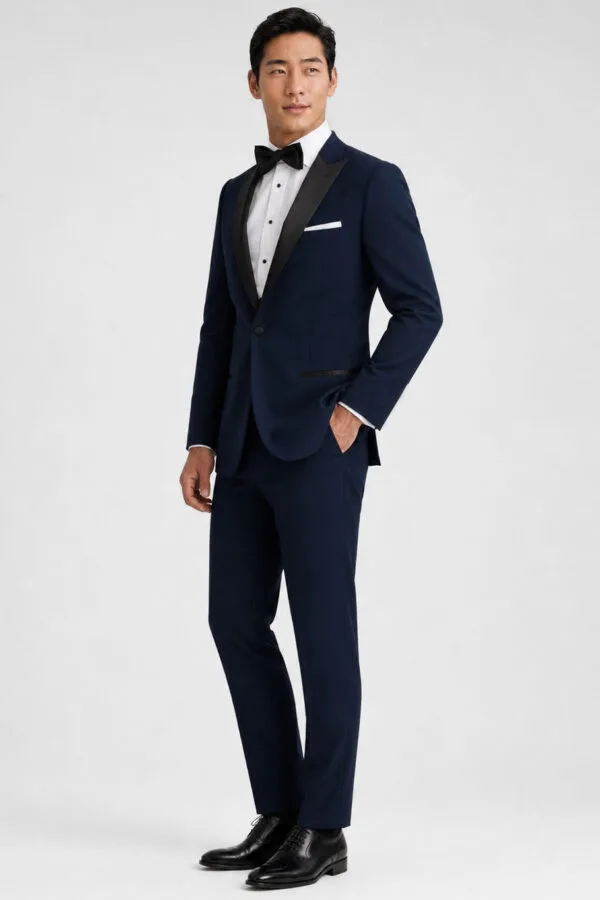 Navy Peak Tuxedo angle 5