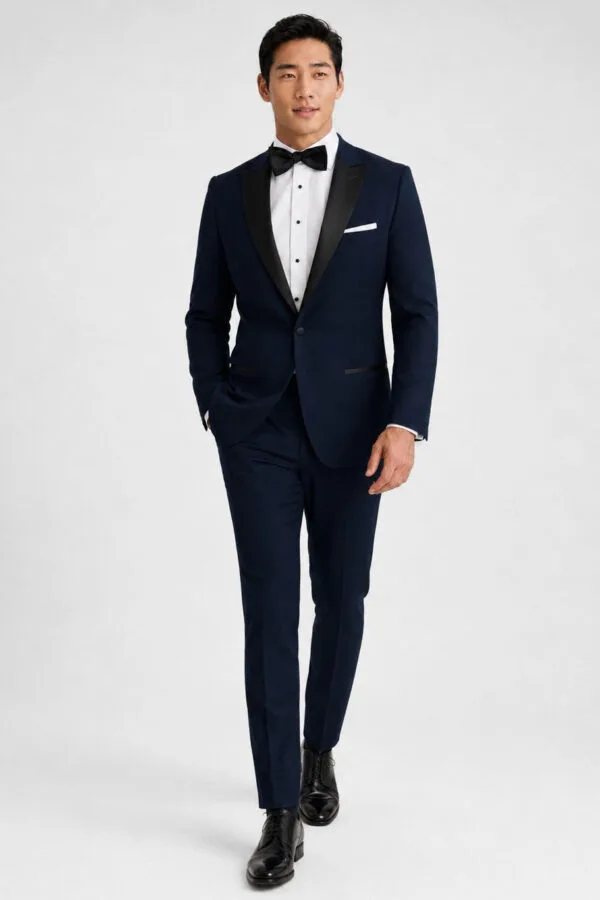 Navy Peak Tuxedo angle 2