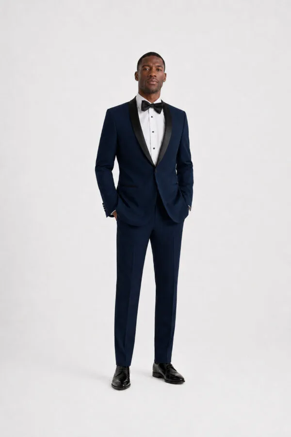Navy Shawl Tuxedo angle 4