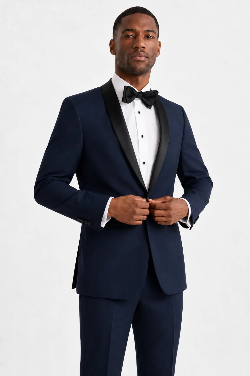 Navy Shawl Tuxedo angle 1