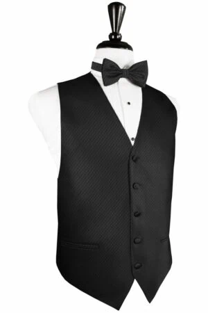 Black Palermo Vest