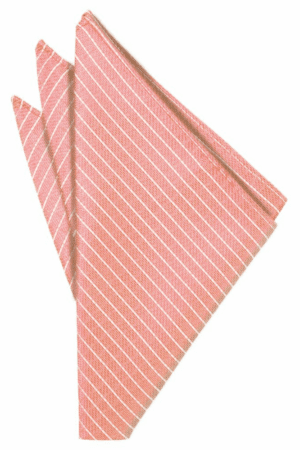 Coral Palermo Pocket Square