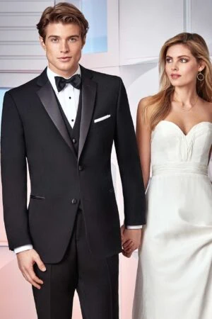 Parker Black Tuxedo Rental