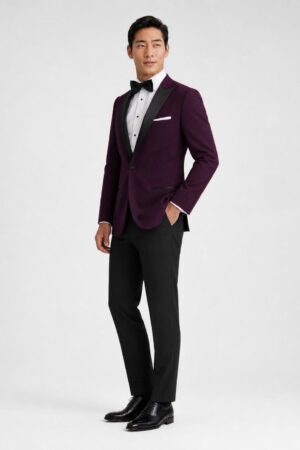 Plum Peak Tuxedo angle 2