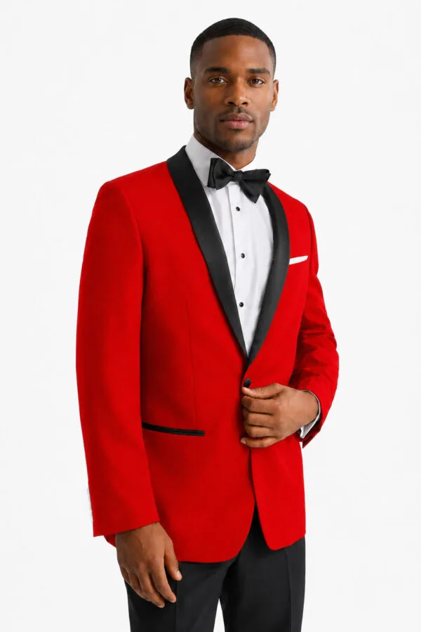 Red Shawl Tuxedo angle 5