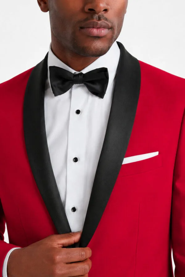 Red Shawl Tuxedo angle 6