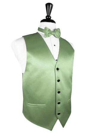 Sage Vitro Satin Vest