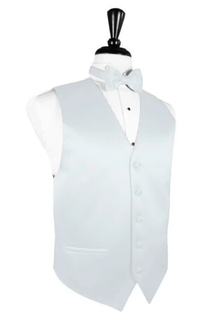 Seaglass Solid Satin Vest