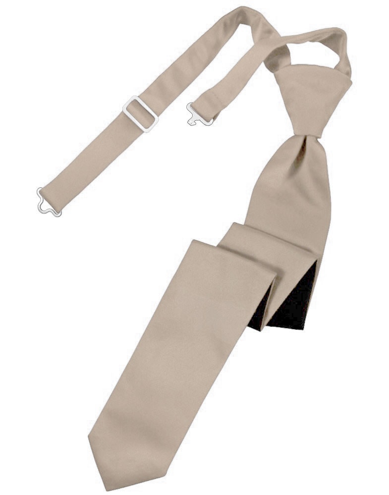 Stone Luxury Satin Skinny Necktie Stone Luxury Satin Skinny Necktie