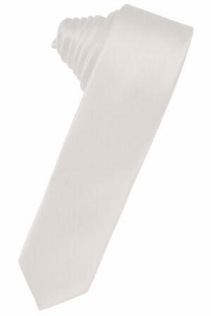 Angel Pink Solid Satin Skinny Suit Tie