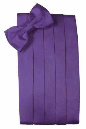 Freesia Solid Satin Cummerbund