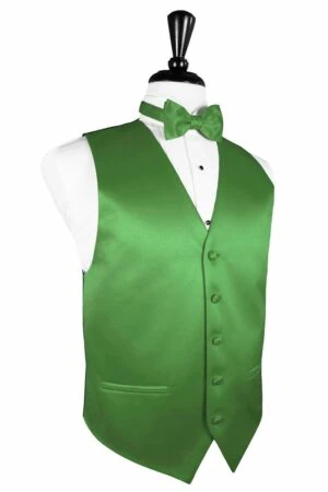 Kelly Solid Satin Vest