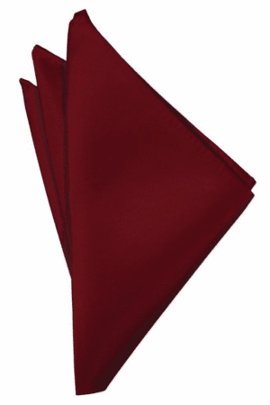 Apple Solid Satin Pocket Square