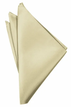 Bamboo Solid Satin Pocket Square