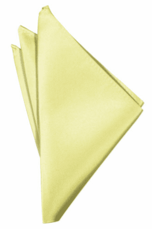 Banana Solid Satin Pocket Square