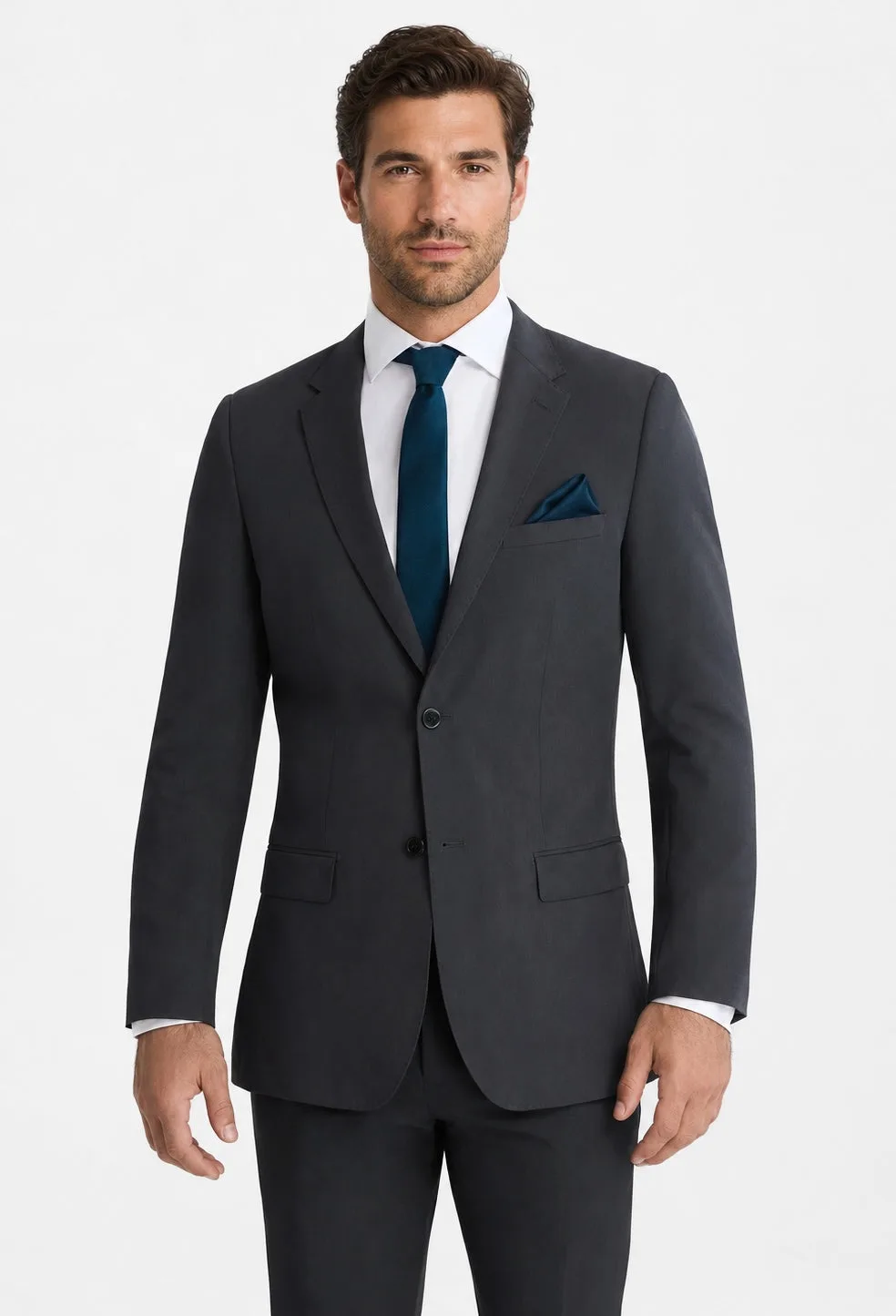 Steel Gray Suit angle 1