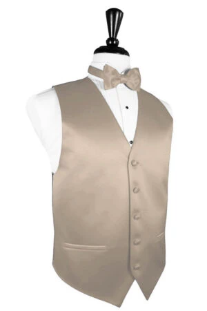 Stone Solid Satin Vest