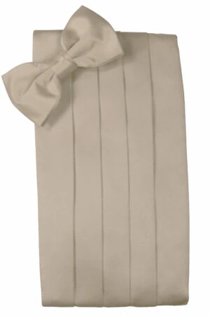 Stone Solid Satin Cummerbund