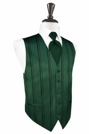 Holly Striped Satin Vest