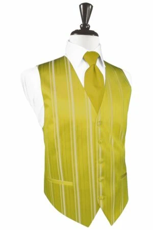 Willow Striped Satin Vest
