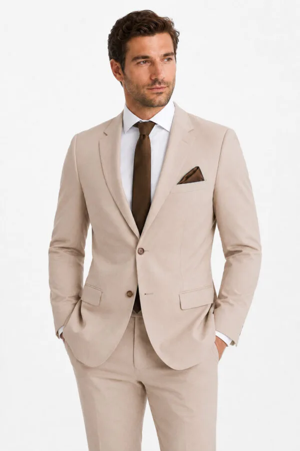 Tan Suit angle 4