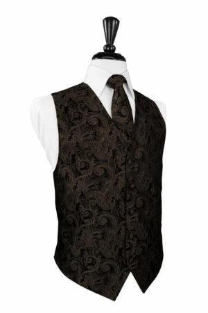 Chocolate Tapestry Vest