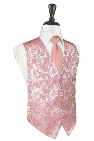 Coral Tapestry Vest