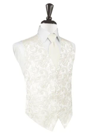Ivory Tapestry Vest