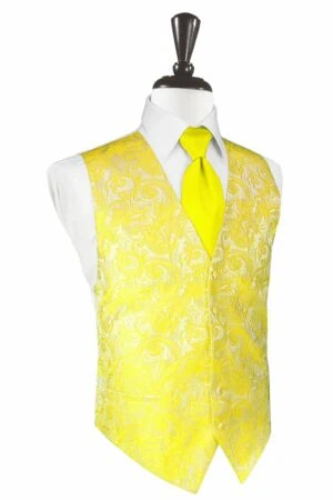 Lemon Tapestry Vest