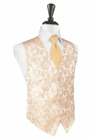 Peach Tapestry Vest