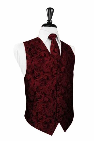 Scarlet Tapestry Vest