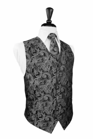 Silver Tapestry Vest