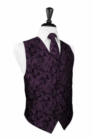 Wine Tapestry Vest