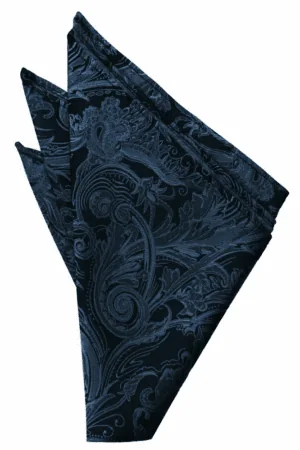 Peacock Tapestry Pocket Square