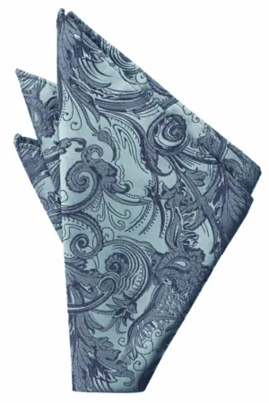 Periwinkle Tapestry Pocket Square