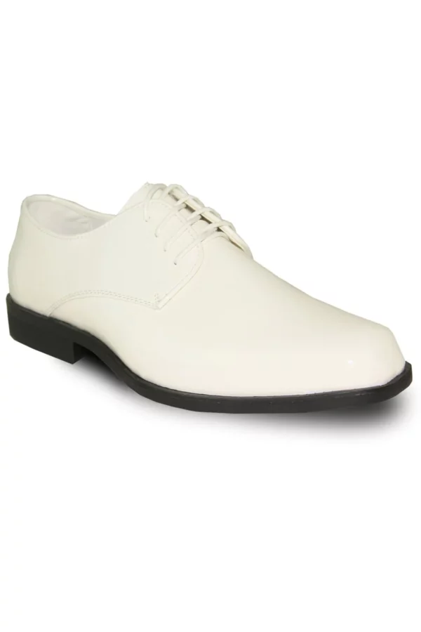 Gloss Ivory Tuxedo Shoe
