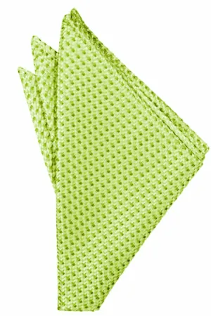 Lime Venetian Pocket Square