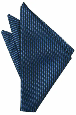 Royal Blue Venetian Pocket Square