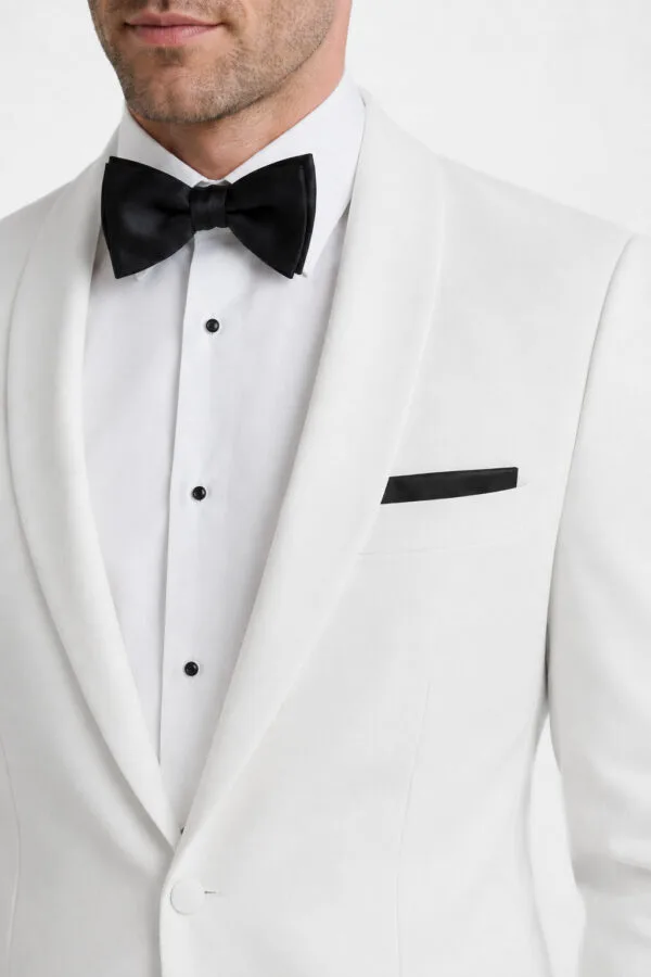 White Shawl Tuxedo angle 3