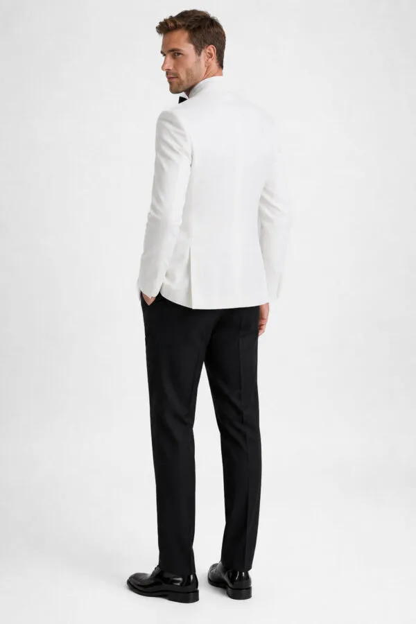 White Shawl Tuxedo angle 5