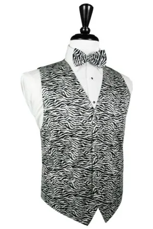 Zebra Print Vest
