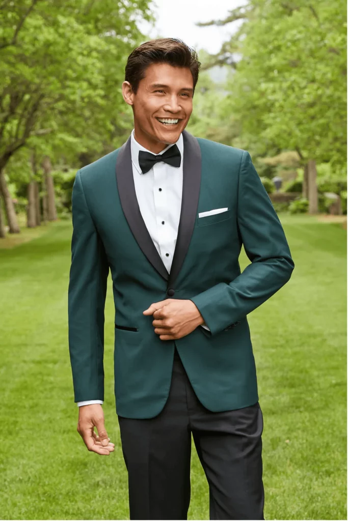 hunter green dress shirt mens Men's Suslo Perfect Dress Shirt Hunter Green – Moreno's Wear main image 1