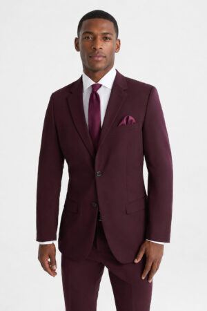Burgundy Suit Jacket