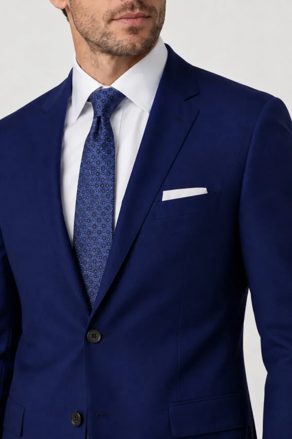 Cobalt Blue Suit Jacket