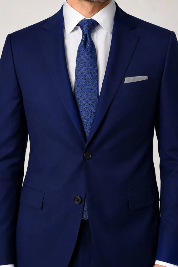 Cobalt Blue Suit angle 7