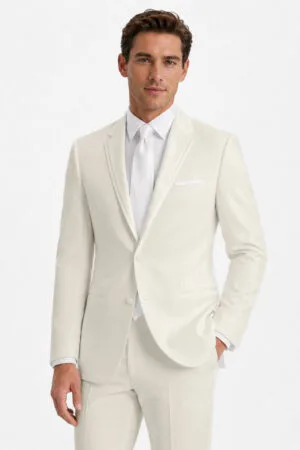 Ivory Madison Tuxedo angle 1