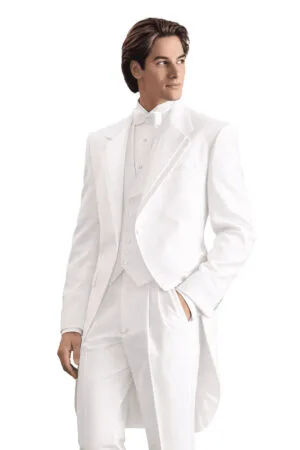 White Notch Tailcoat angle 1